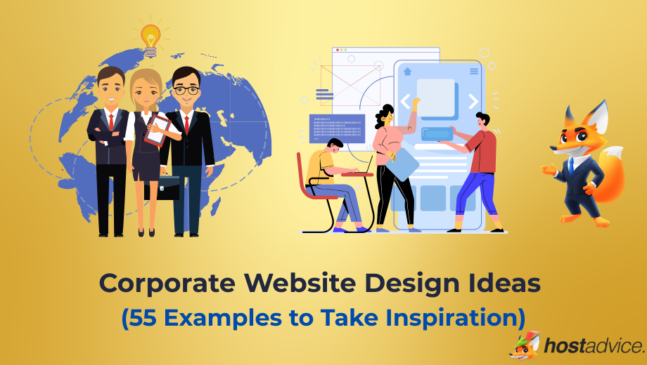 Corporate Website Design Ideas (55 Examples to Take Inspiration) blog