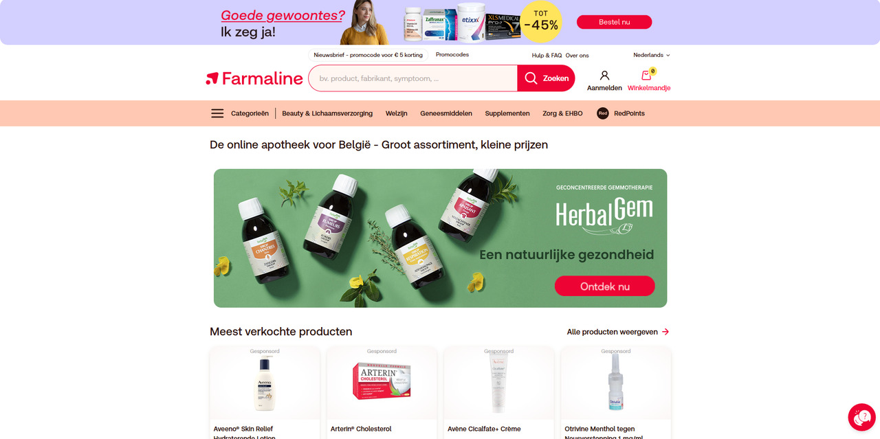 Farmaline's website.