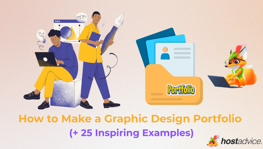How to Make a Graphic Design Portfolio (+ 25 Inspiring Examples) blog