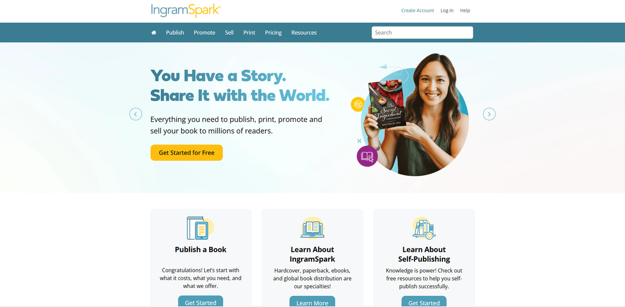 IngramSpark's website.
