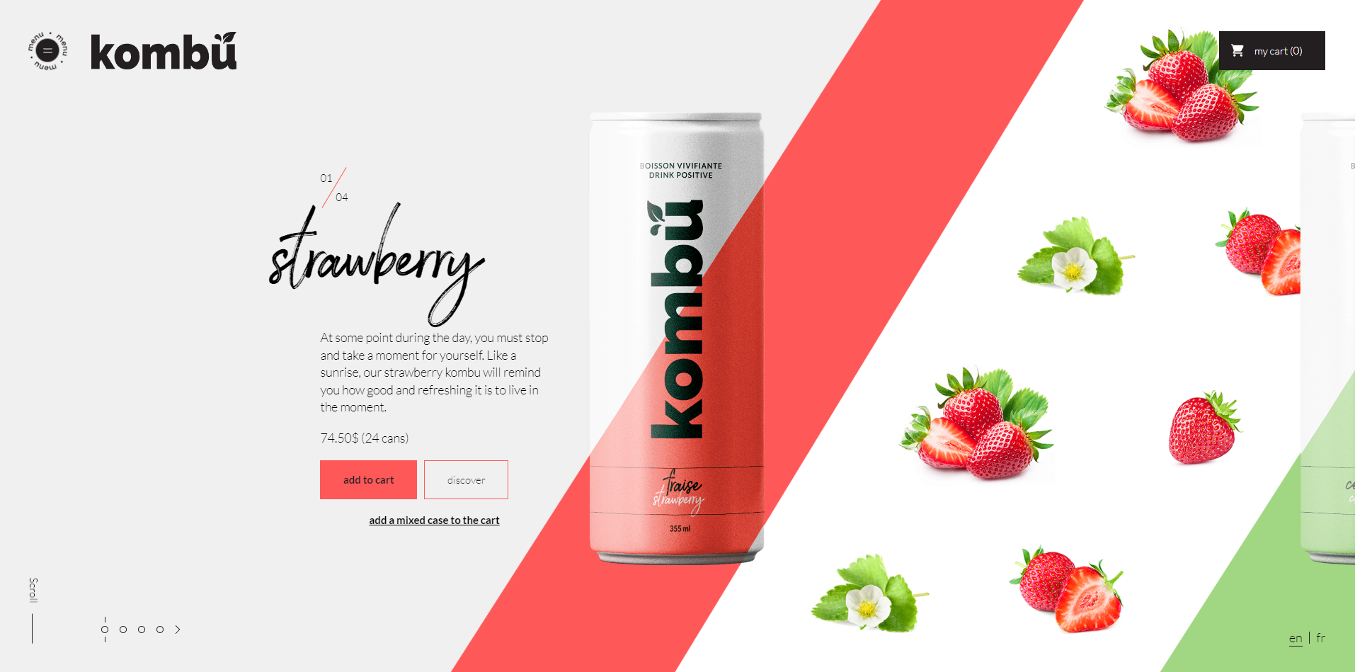 Kombu's website.