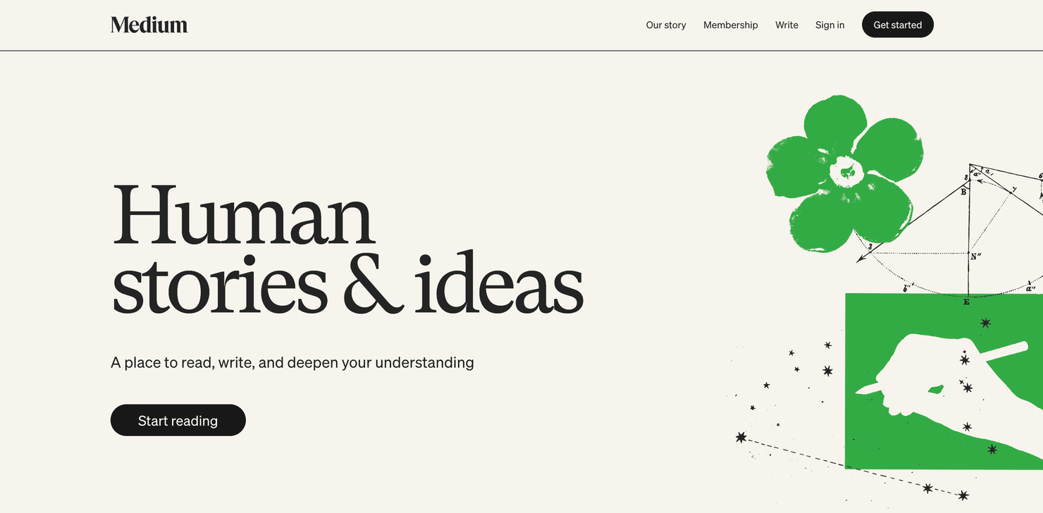 Medium, a blogging platform