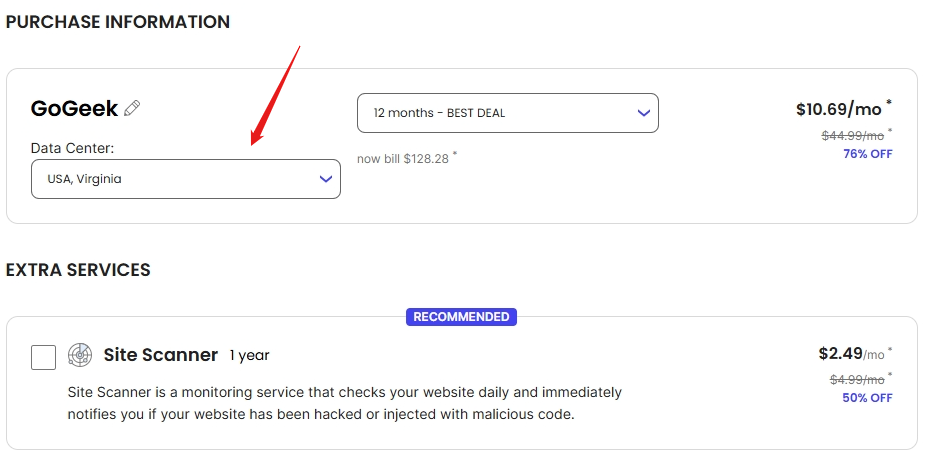 Purchase Information