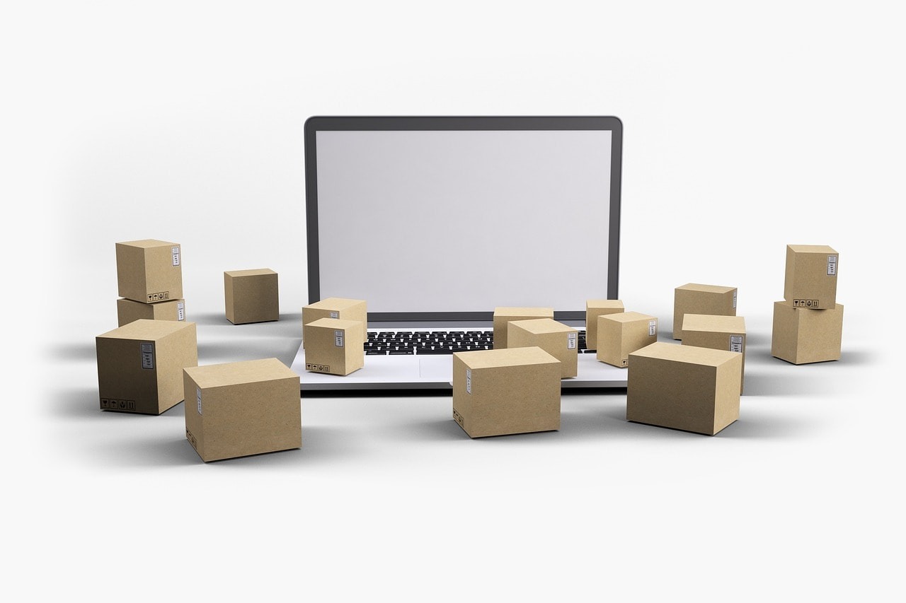 Shipment boxes.