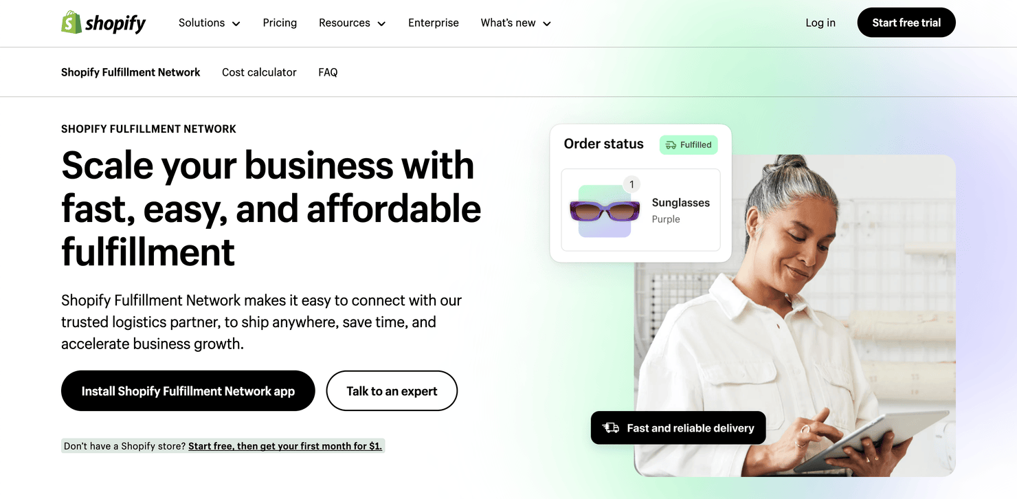Shopify Fulfillment Network
