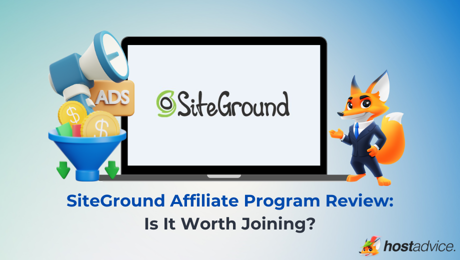 SiteGround Affiliate Program Review: Main Banner