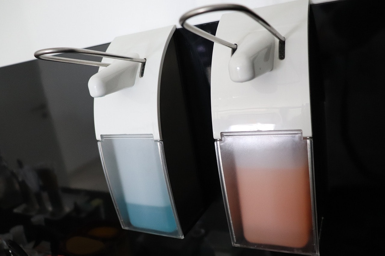 Soap solution.