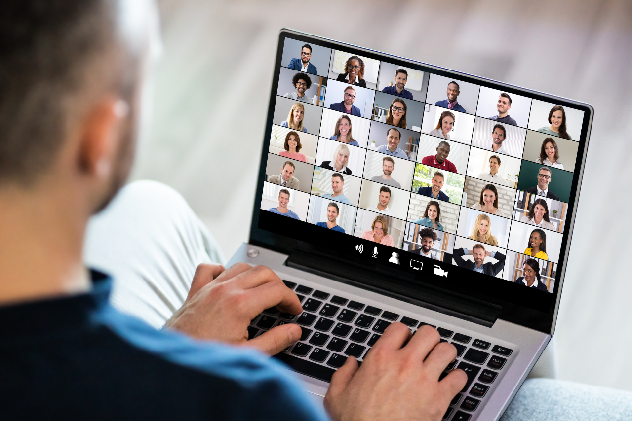 Video Conferencing with multiple audiences.