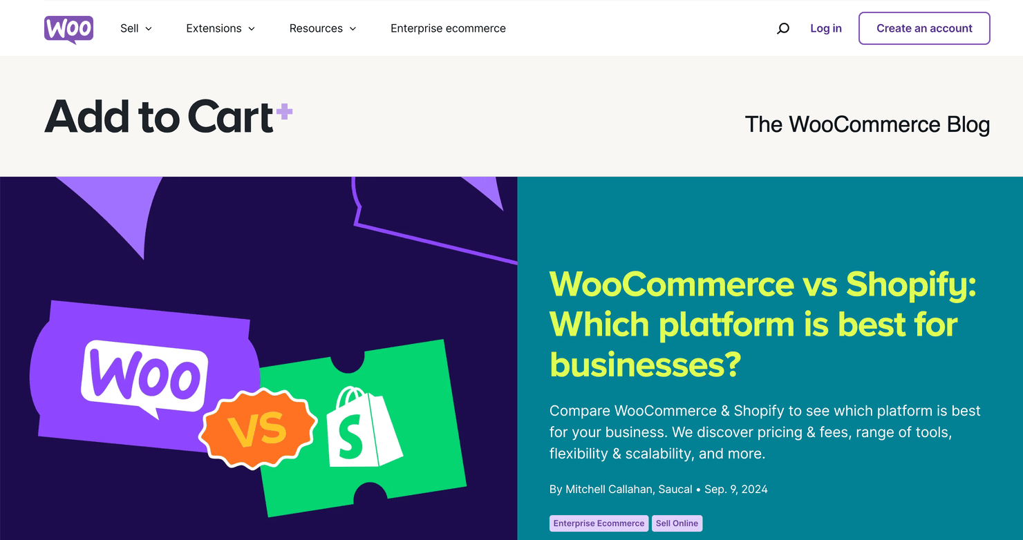 WooCommerce Blog