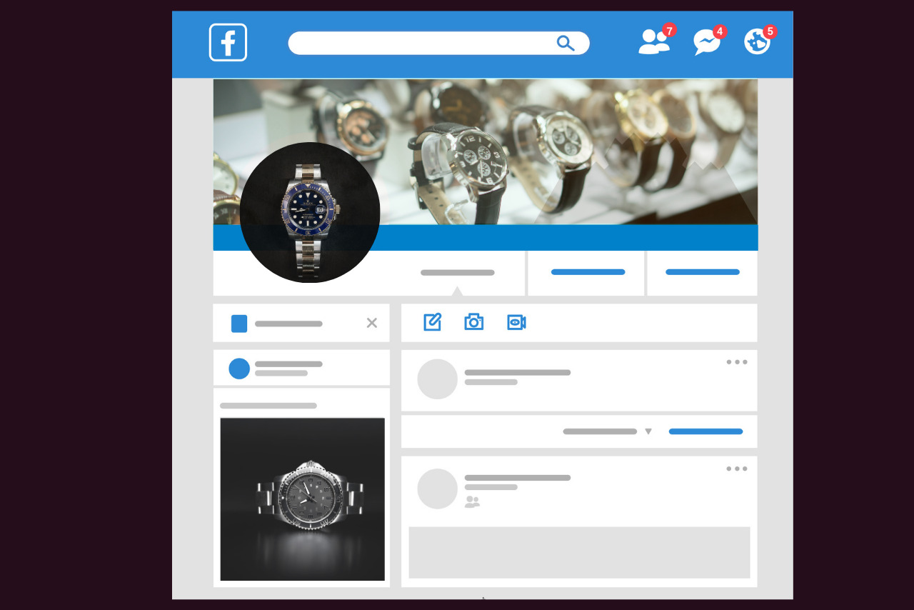 Sample watch Facebook Group page.