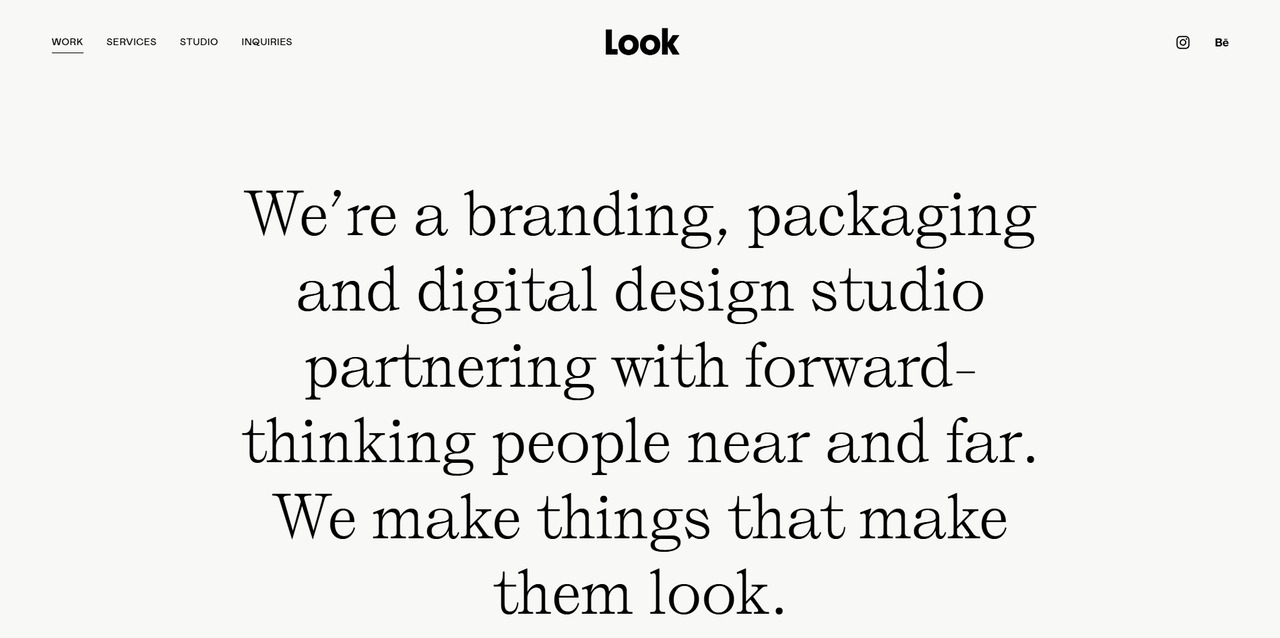 Look Look Studio's website.