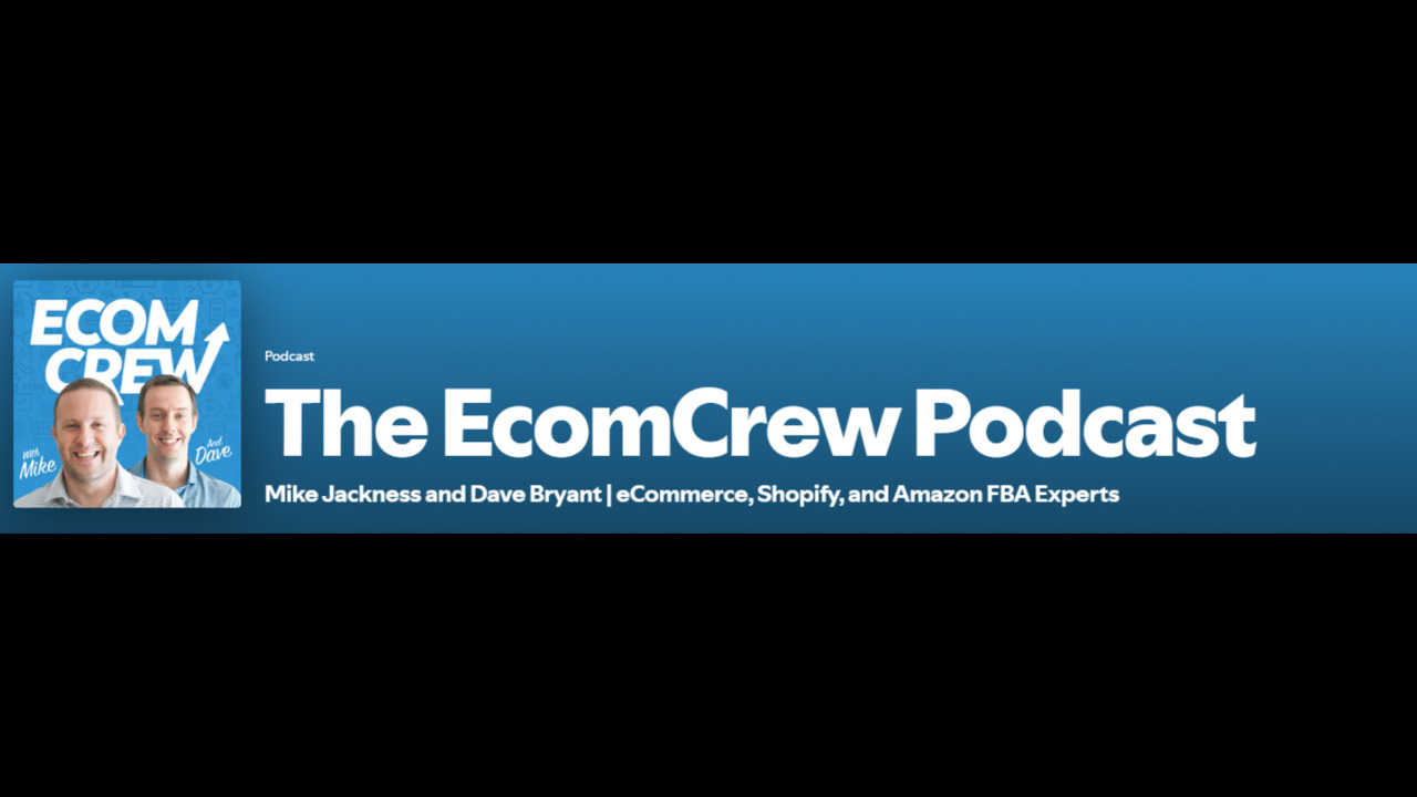 The EcomCrew podcast logo.