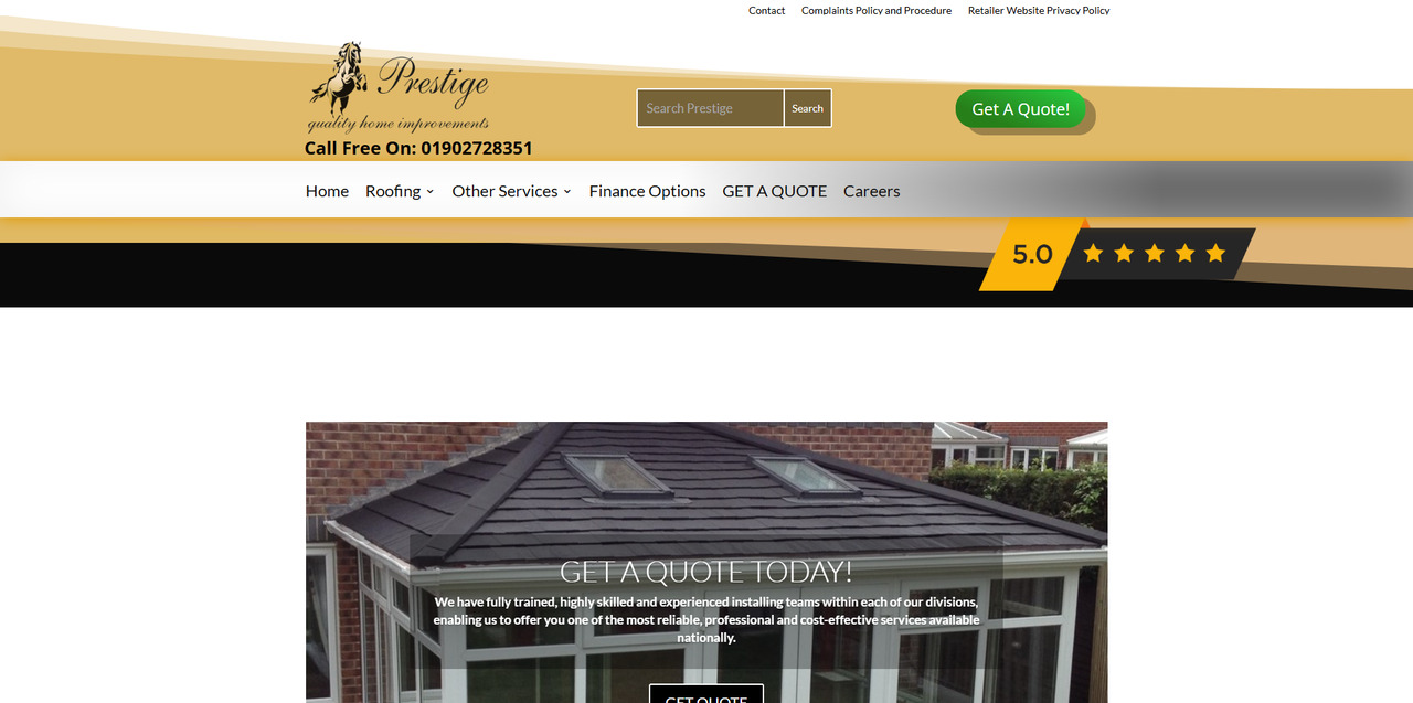Prestige Midlands website.