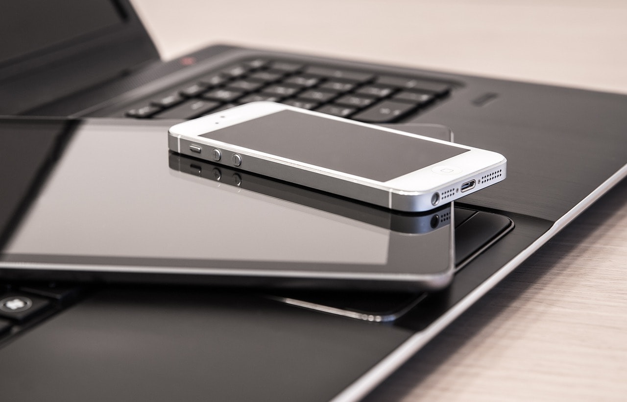 Different technology devices.
