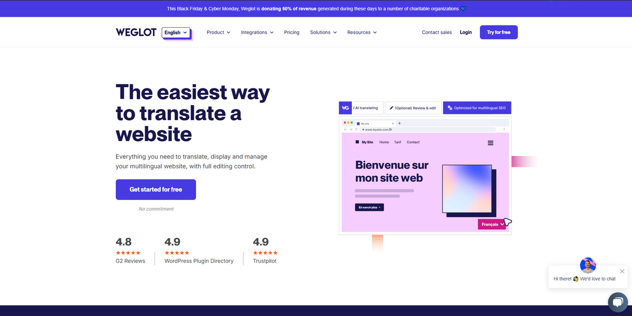 Weglot website.