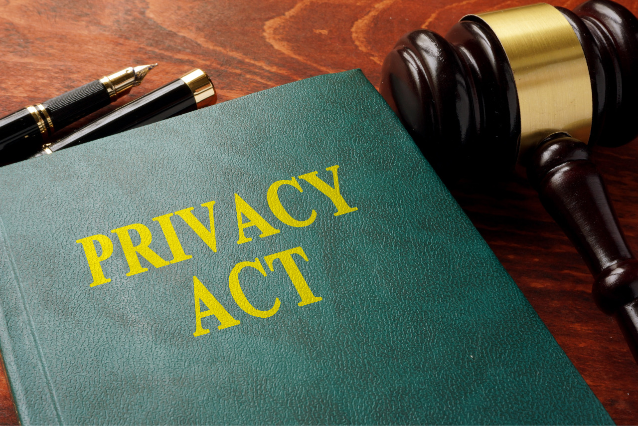 Title privacy act on the book.