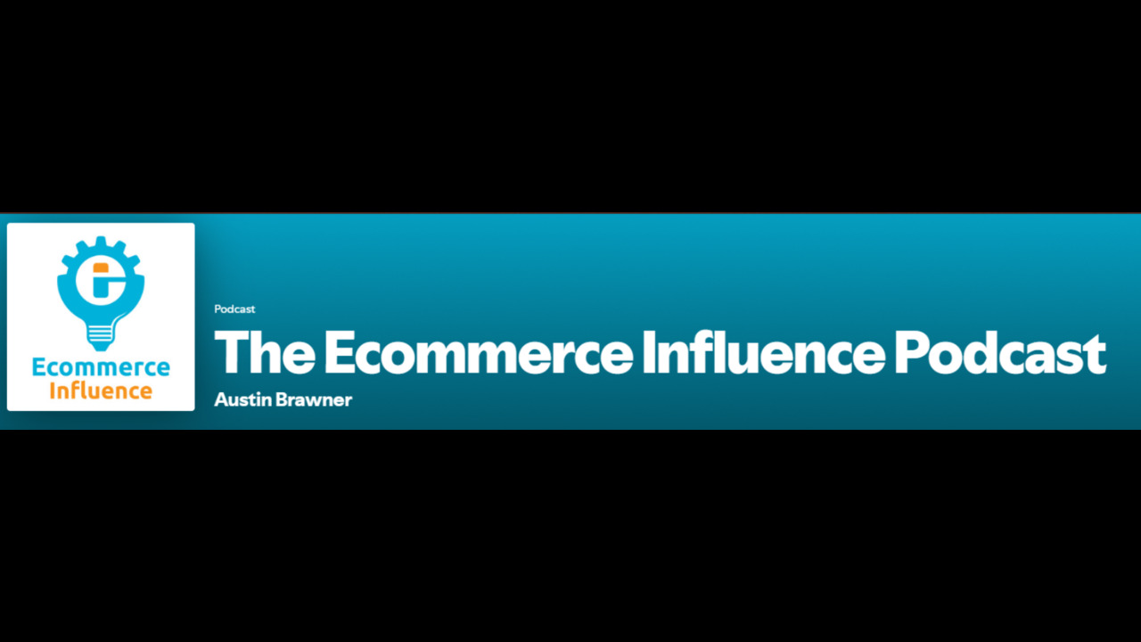 The Ecommerce Influence podcast show logo.