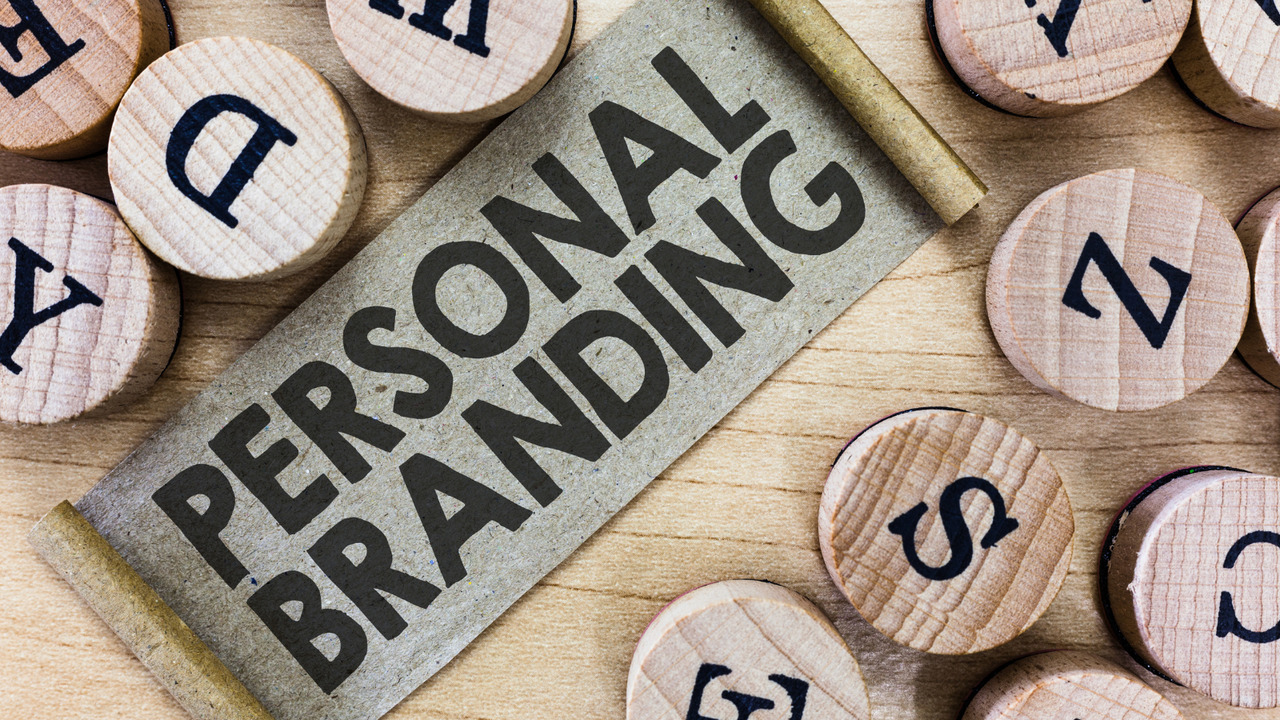 Text sign showing text Personal Branding.