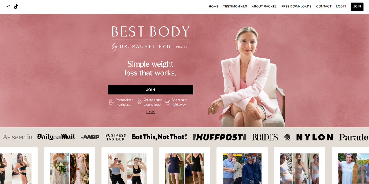The College Nutritionist website.