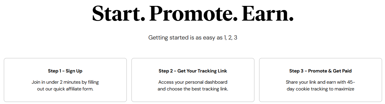 Elementor Affiliate Program – Affiliate Dashboard Example