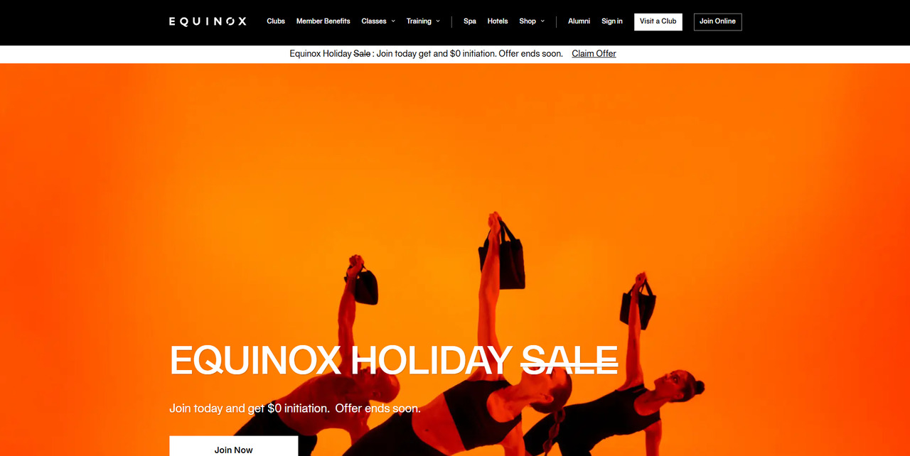 Equinox website.