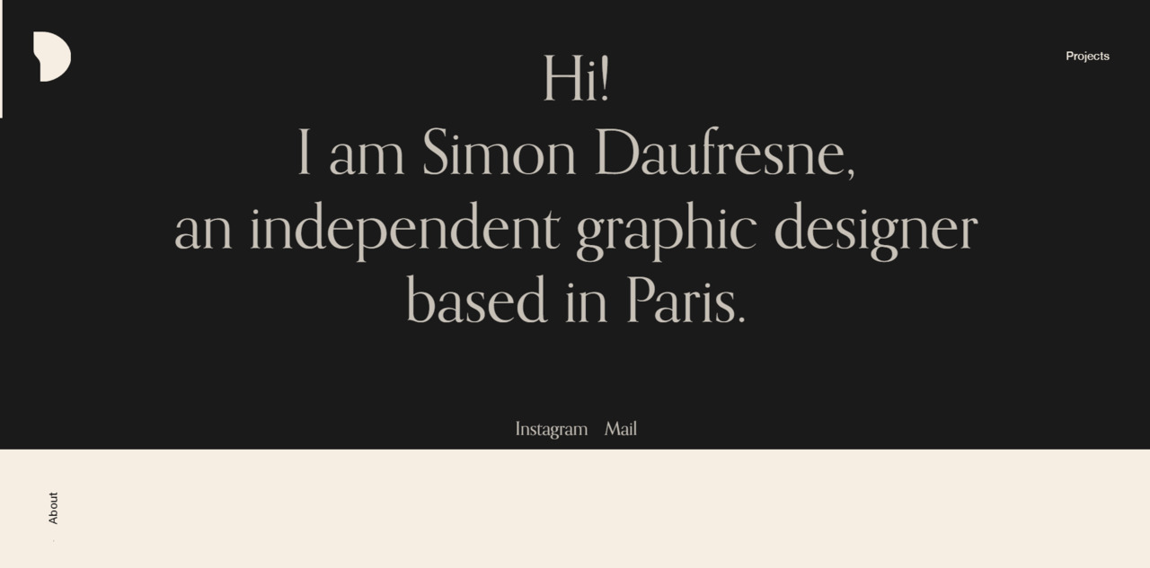 Simon Daufresne's portfolio.