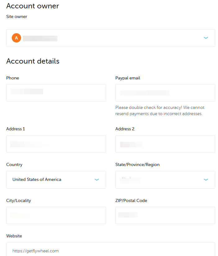 Flywheel affiliate program: Step 5: Fill Out the Full Application