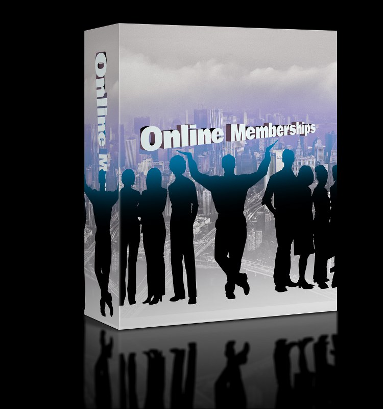A book with the title Online Memberships.