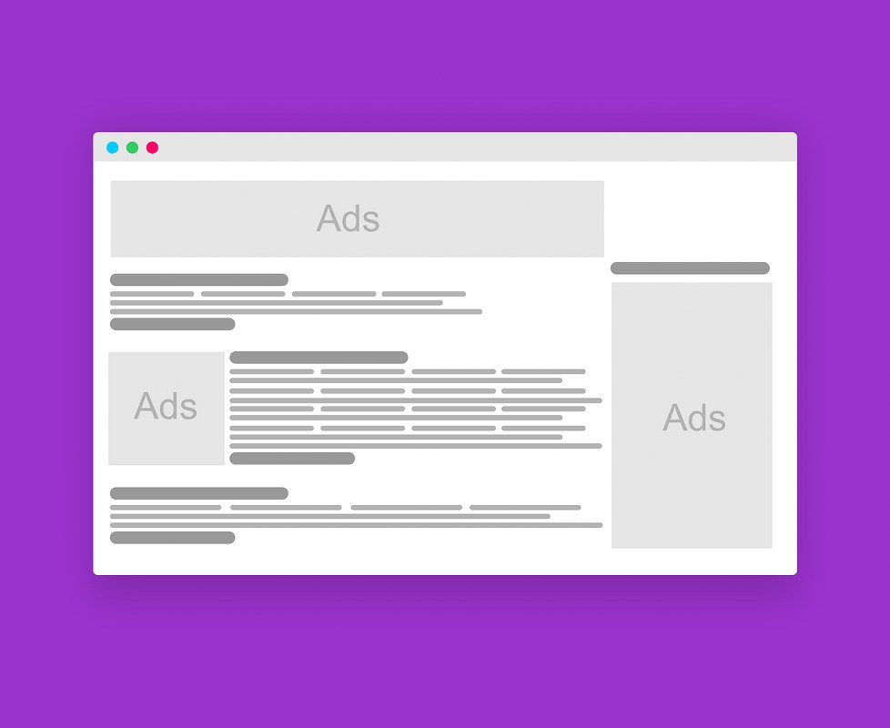 Ads template in digital marketing.