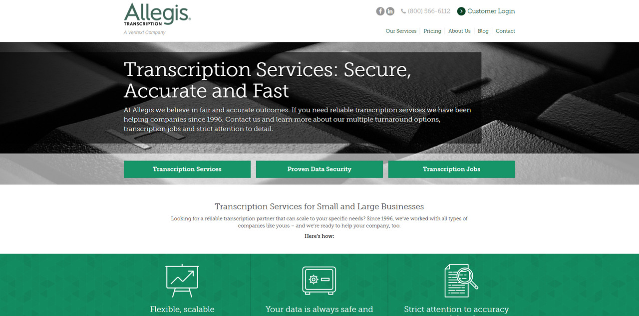 Allegis' website.