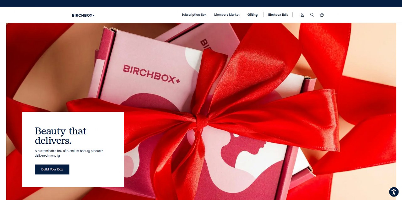 Birchbox's website.