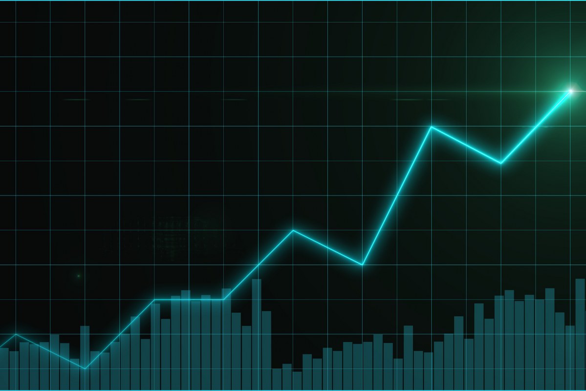 Business Graph Chart.