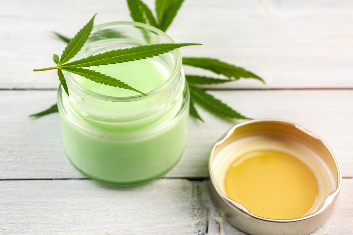 CBD Cannabis Hemp Topical Cream.