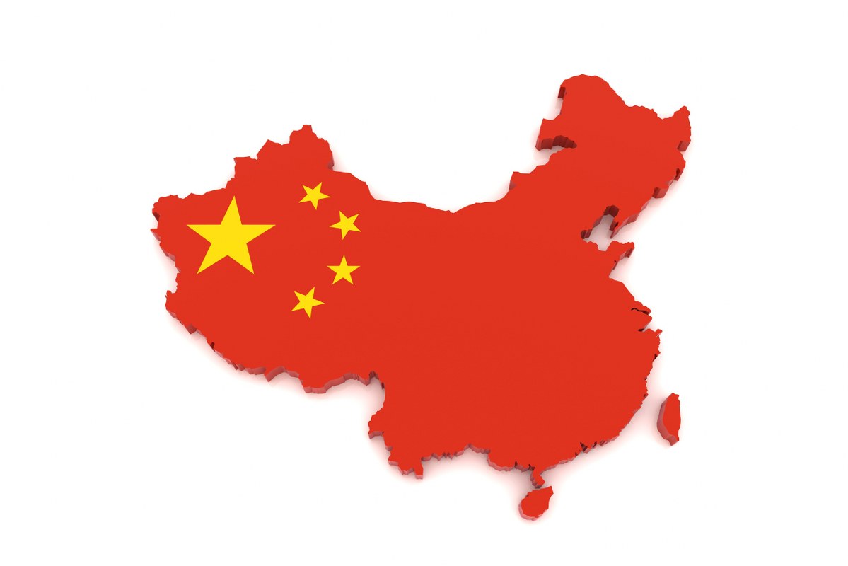 China 3d Map.