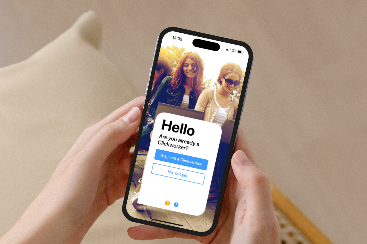 Clickworker's website