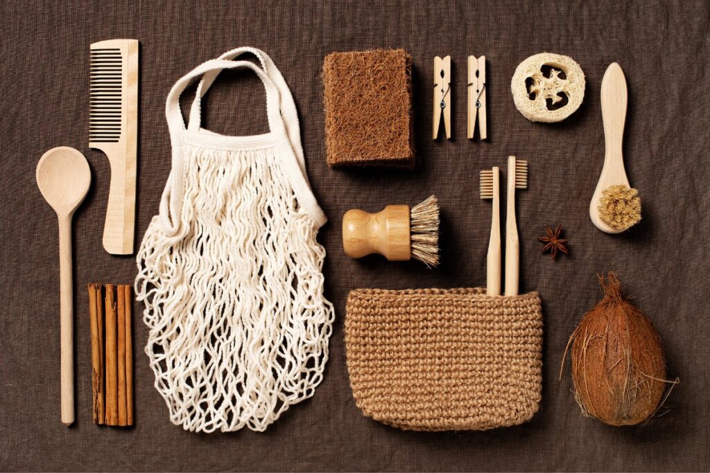 Eco-Friendly and Sustainable Products and Accessories for Kitchen and Bathroom.