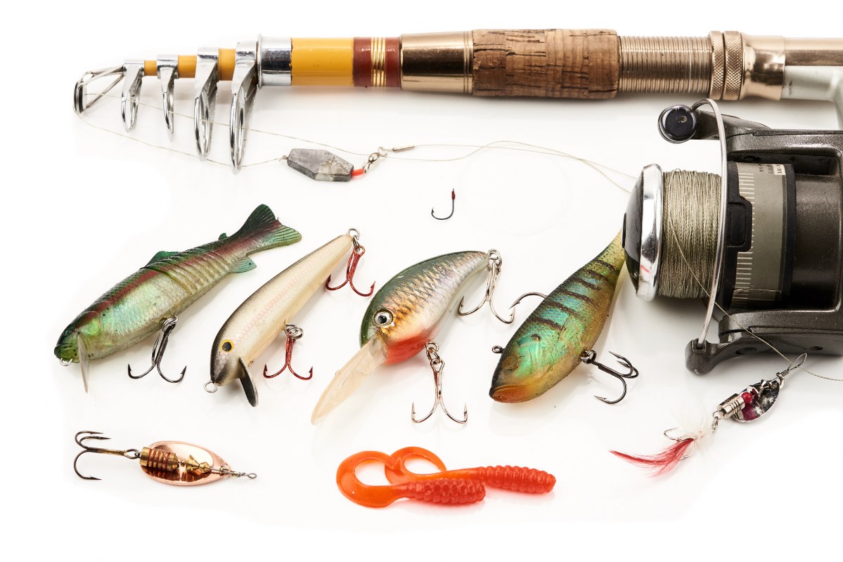 Fishing equipment.