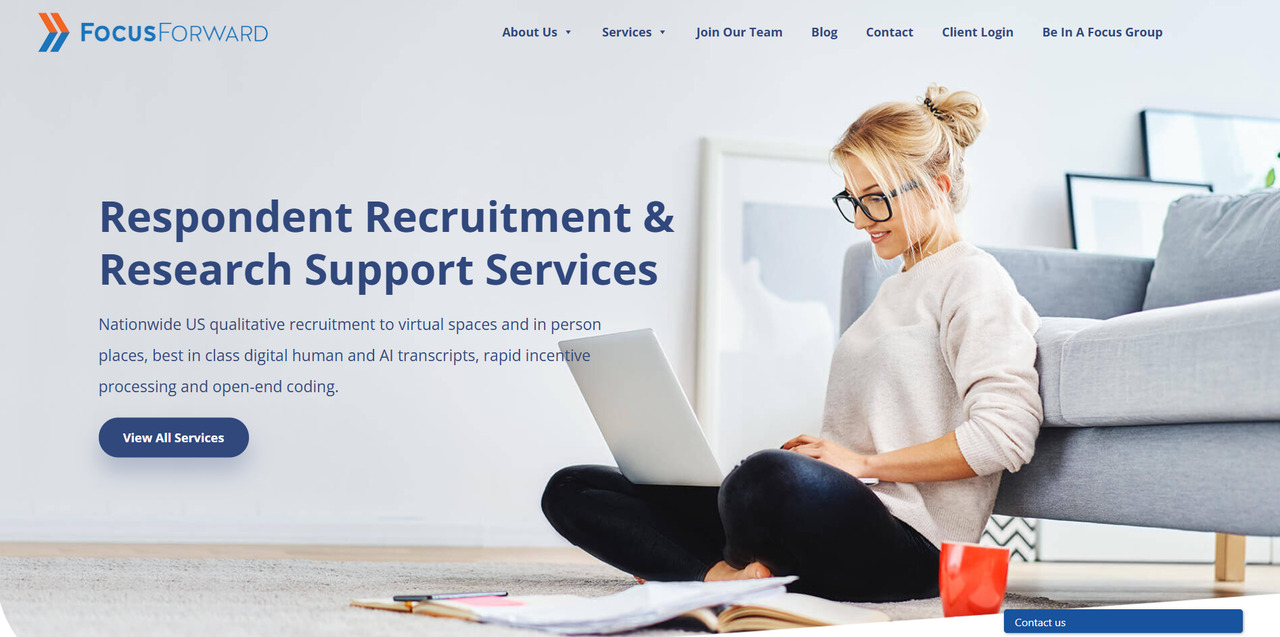 Focus Forward's website.