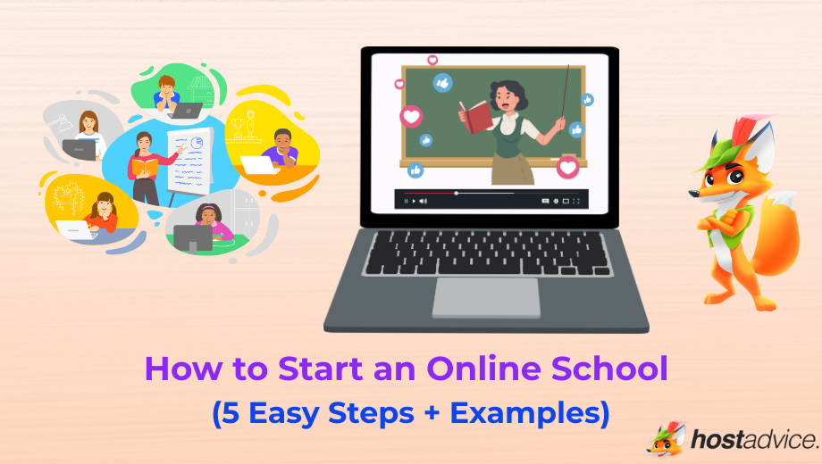 **How to Start an Online School in 2025 (5 Easy Steps + Examples) blog