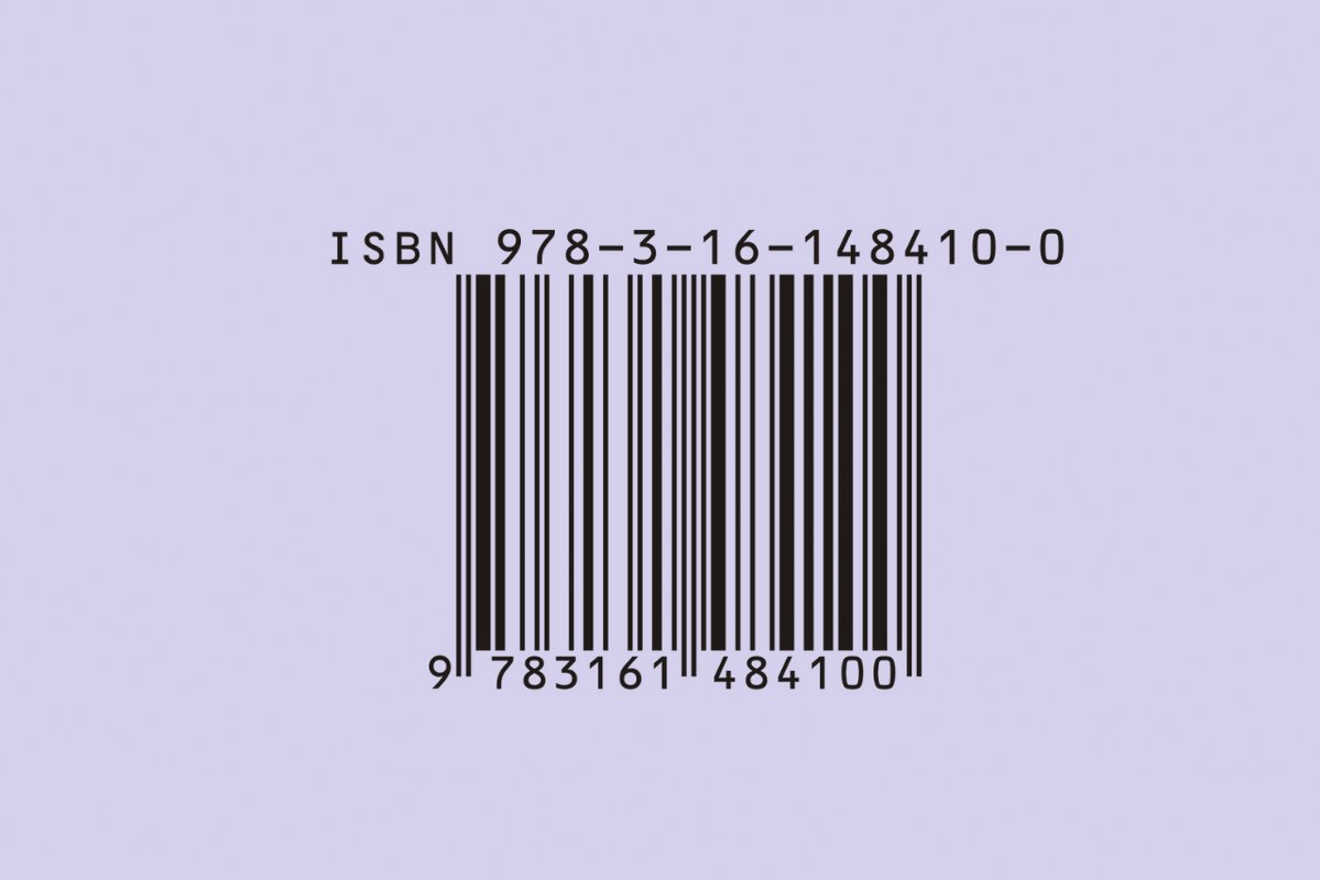 International Standard Book Number (ISBN) sample.