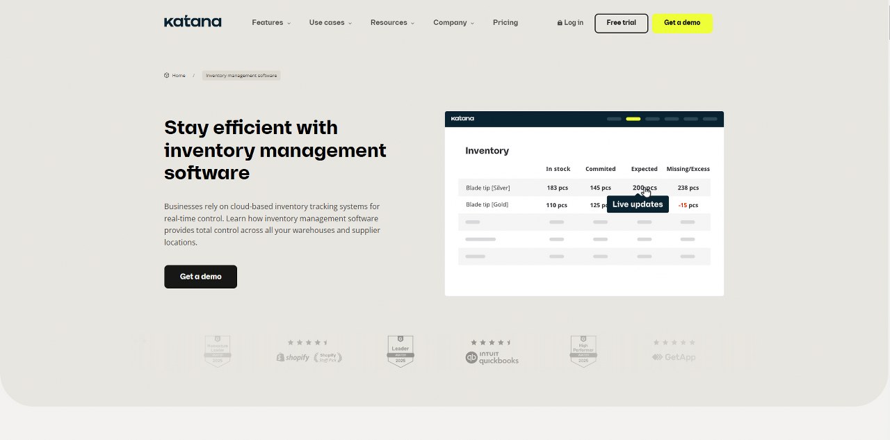 Katana's website.