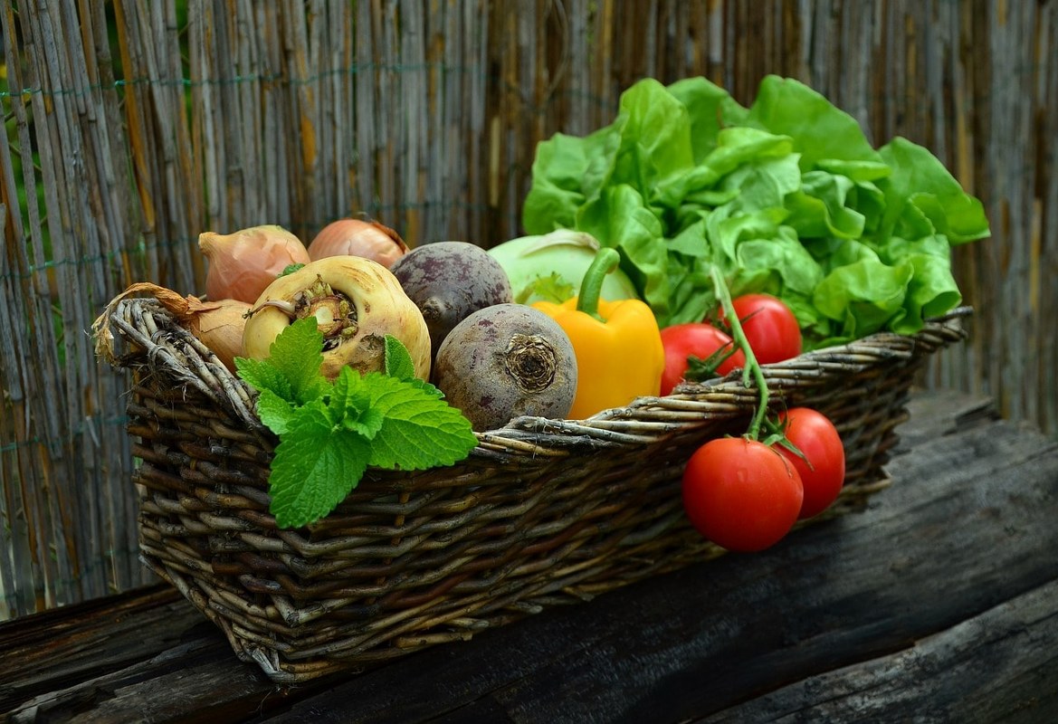 Locally acquired vegetables.