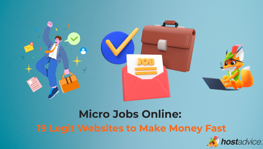 Micro Jobs Online: 19 Legit Websites to Make Money Fast blog