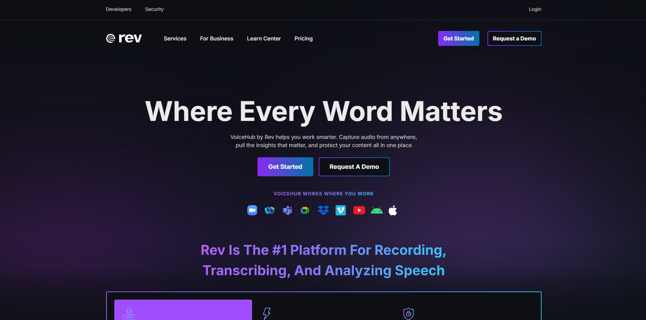 Rev's website.