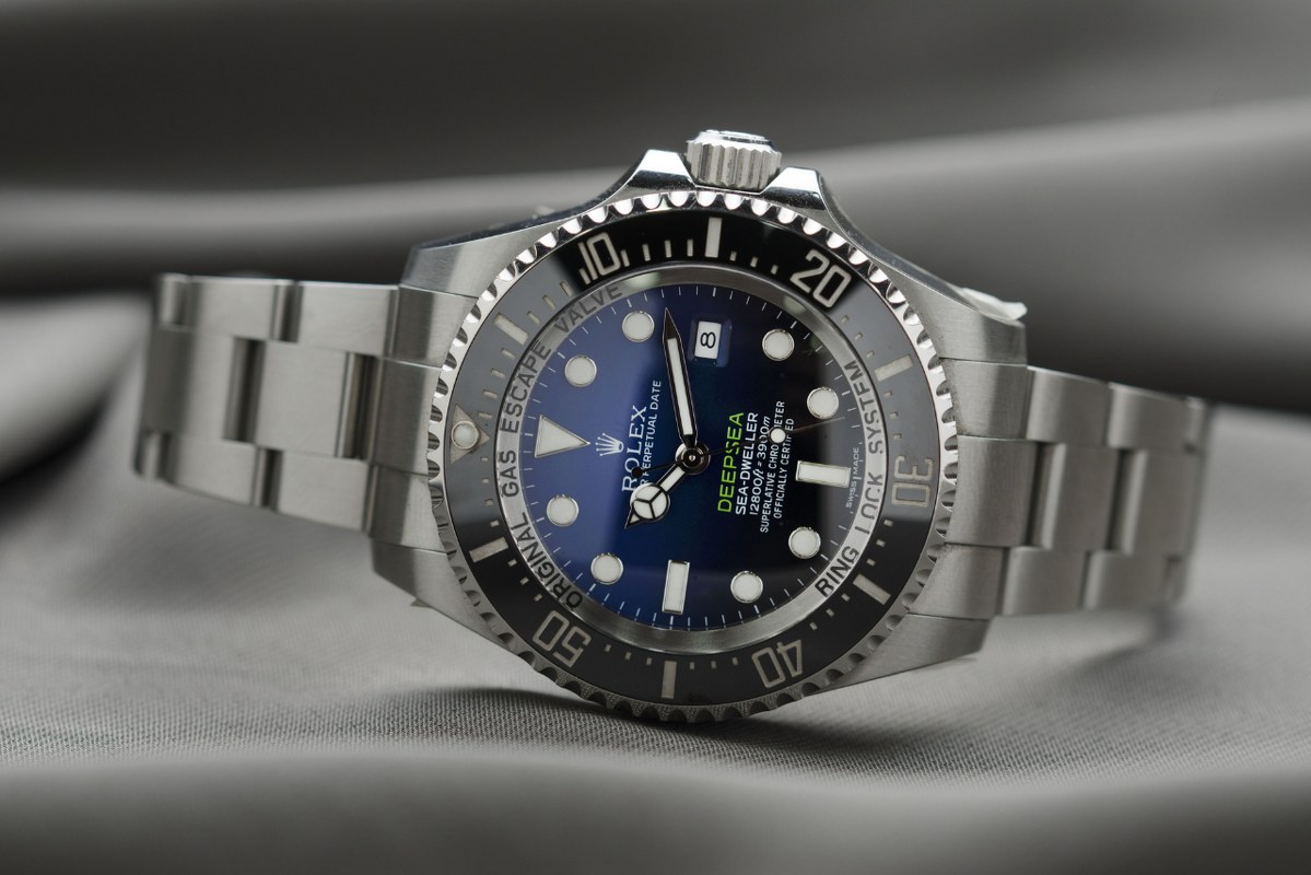 Sample of high-value product: A rolex watch.