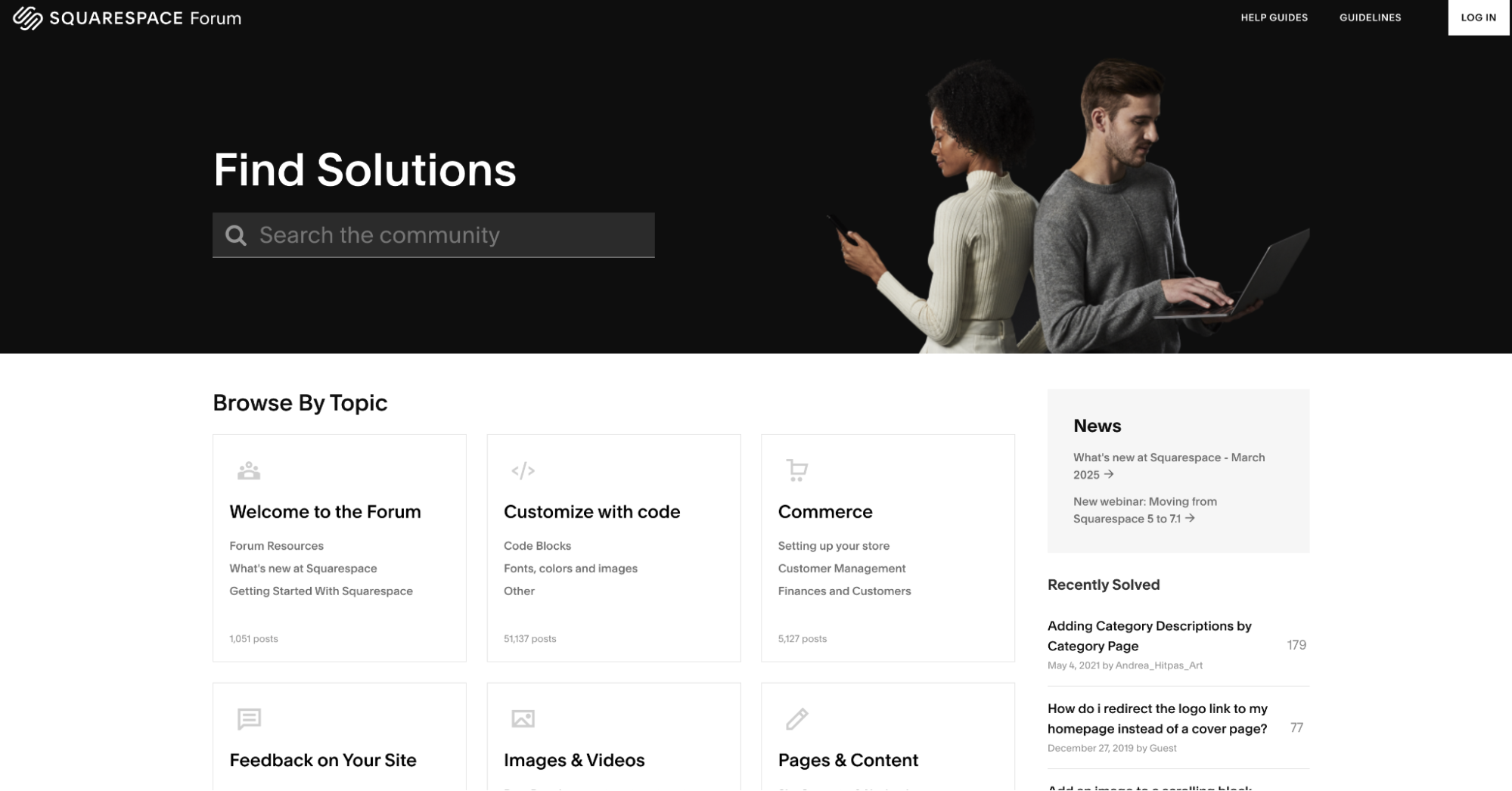 Squarespace Forum
