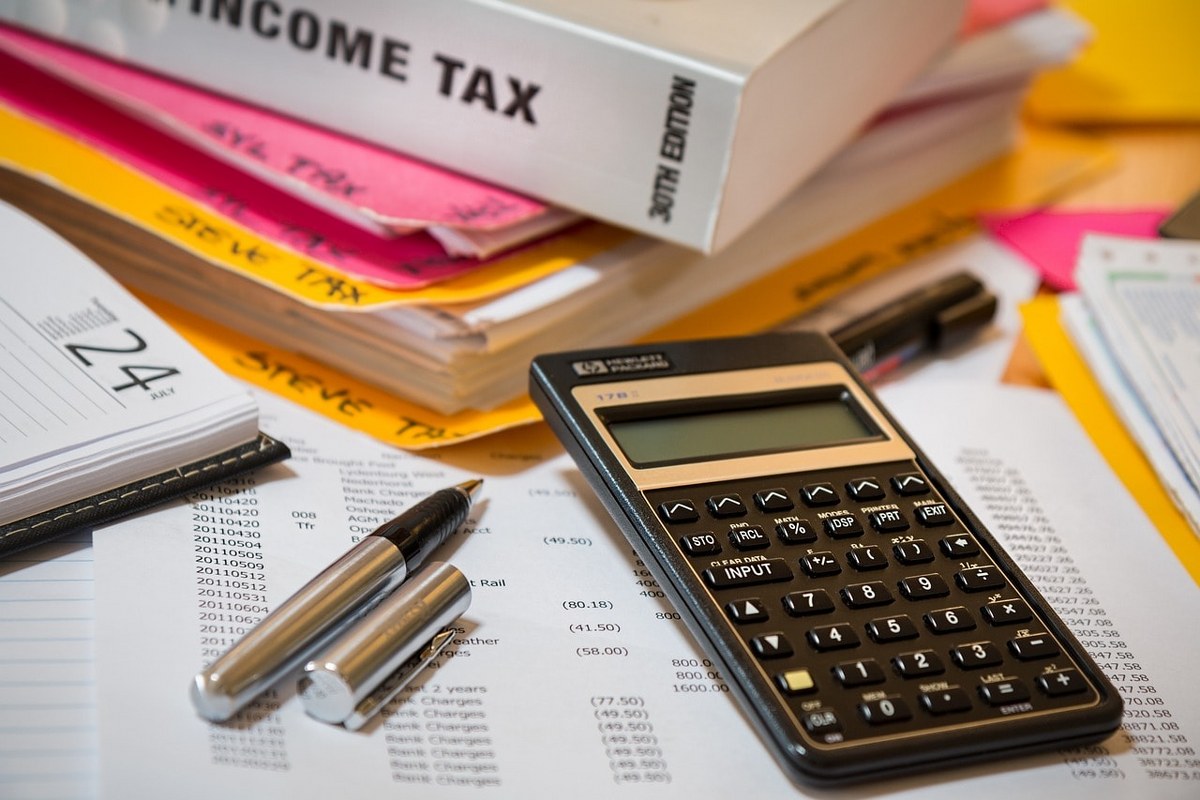 Tax calculation.