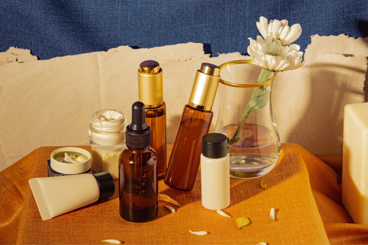 Various Skincare and Body Care Products.