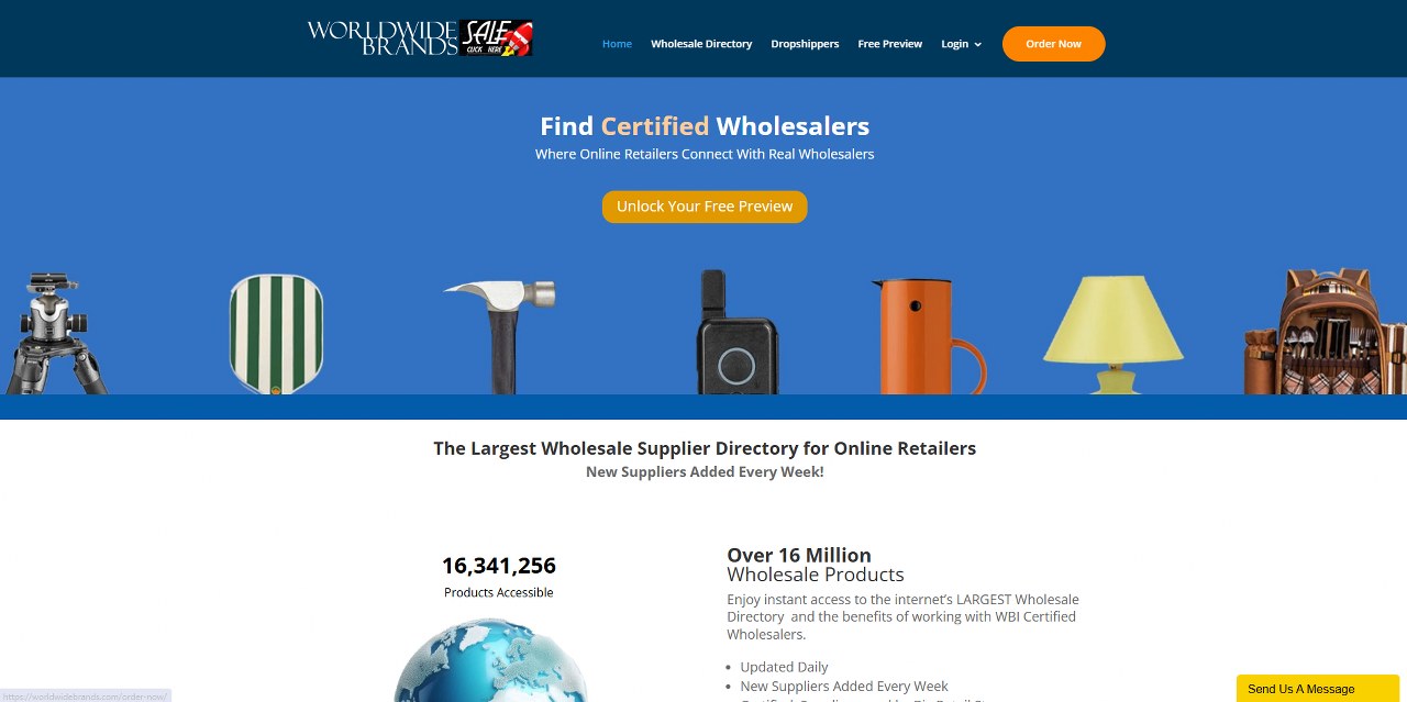 Worldwide Brands' website.