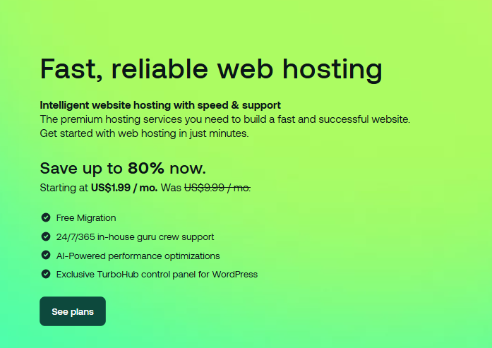 Lista planów hostingu współdzielonego Hosting.com